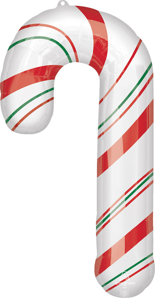 37" Merry Christmints Candy Cane Balloon