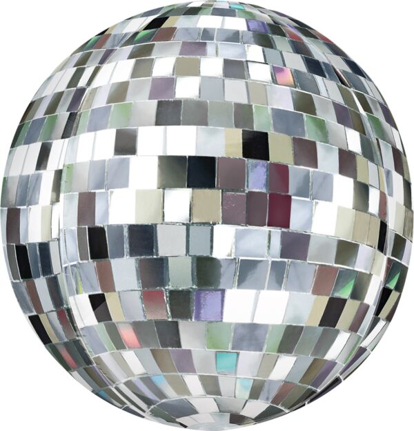 455 16" Disco Ball Orbz Balloon