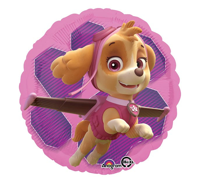 705 17" PAW PATROL SKYE CHARACTER FOIL BALLOON