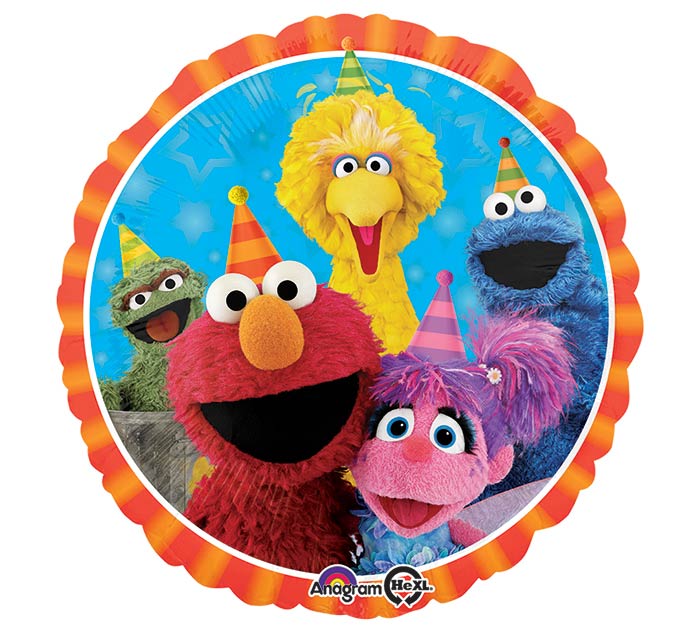 G003 17" Sesame Street Fun Balloon