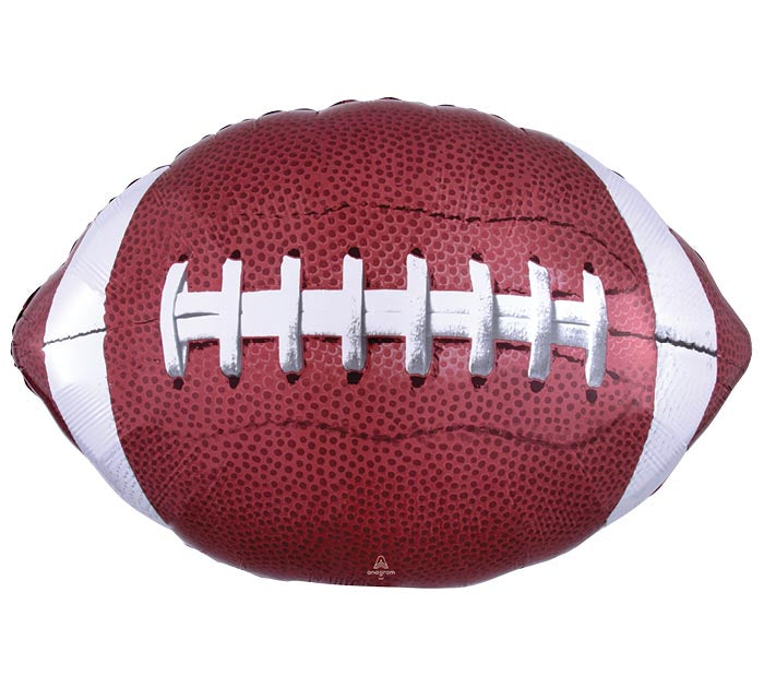 817 31" GAME TIME FOOTBALL SHAPE FOIL BALLOON