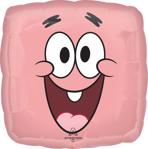 752 17" SpongeBob SquarePants Double-Sided Square Foil Balloon