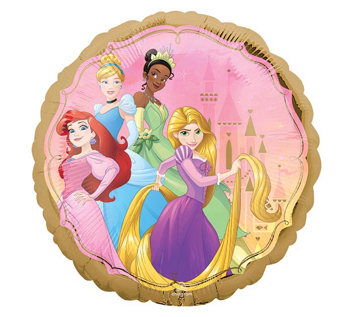 626 17" Princess Once Upon A Time Foil Balloon