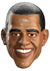 Obama Adult Vinyl Full Mask