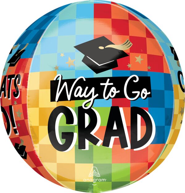 16" Diploma Check Congrats Grad Way to Go