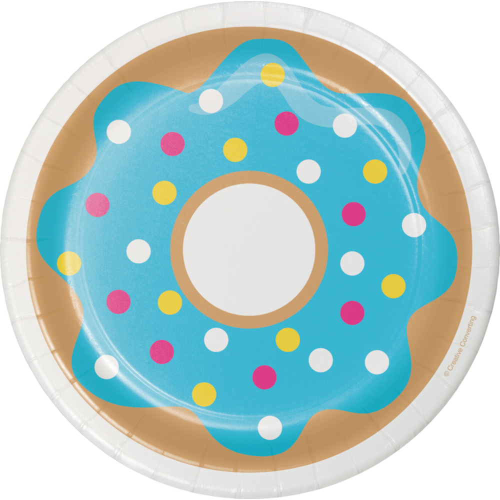 Donut Time Assorted Luncheon Plates
