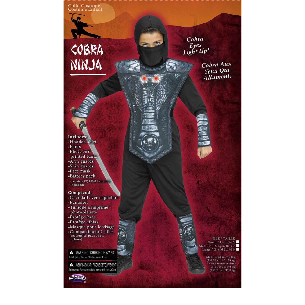 LU Cobra Ninja Assortment - Child