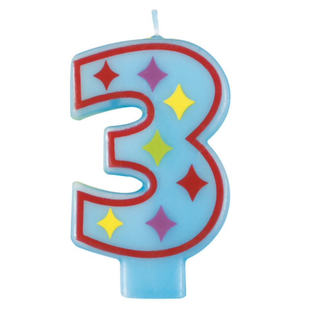 Numbers Decorative Birthday Candle