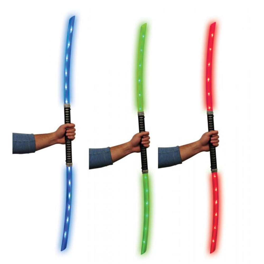 22"LU Sound FX Dual Ninja Sword Set
