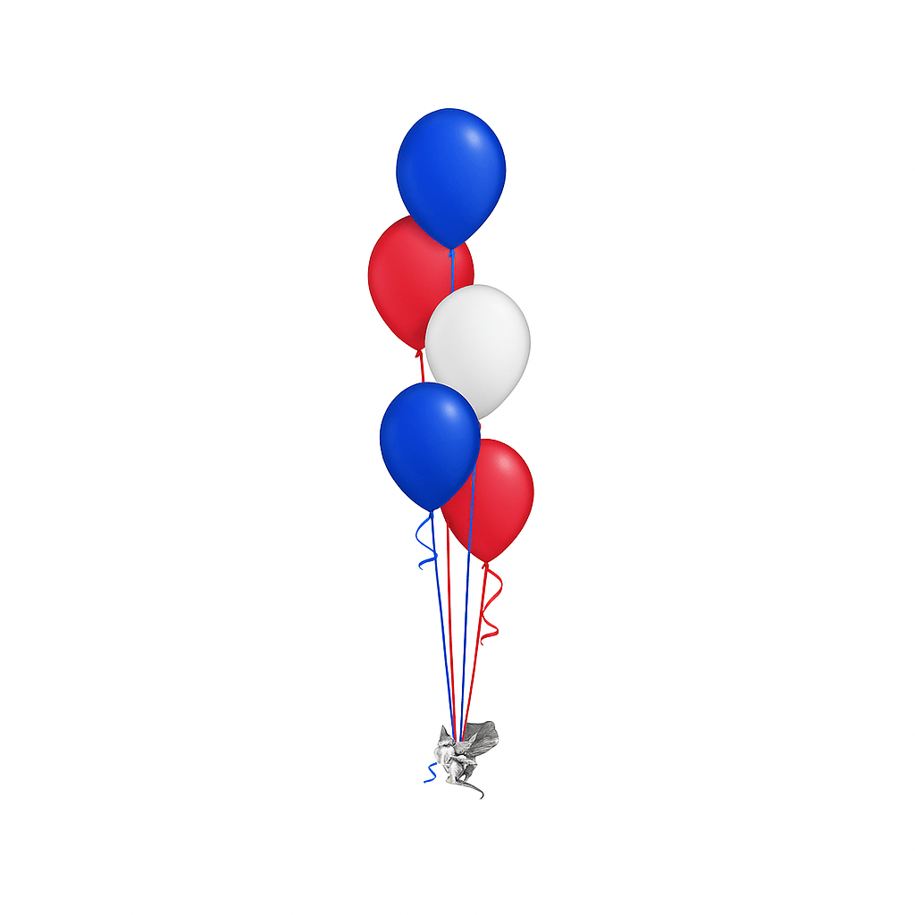 Balloon Tree 5 Cascading 18" Balloons