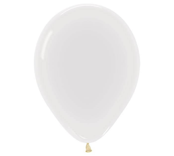 5" crystal clear balloon