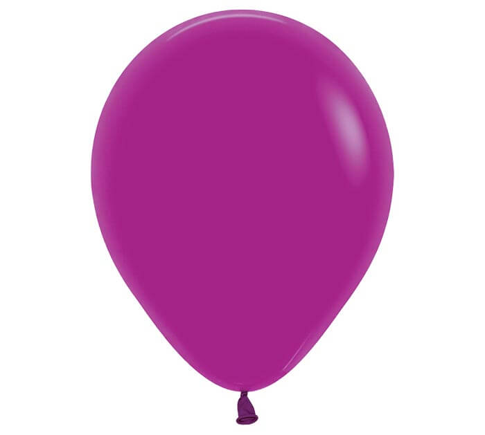 5" deluxe purple orchid balloon