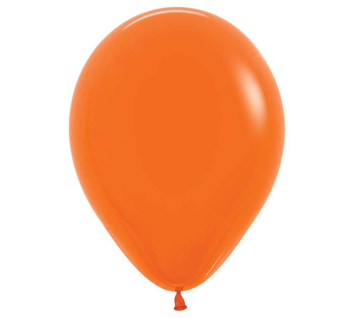 5" fashion orange balloon