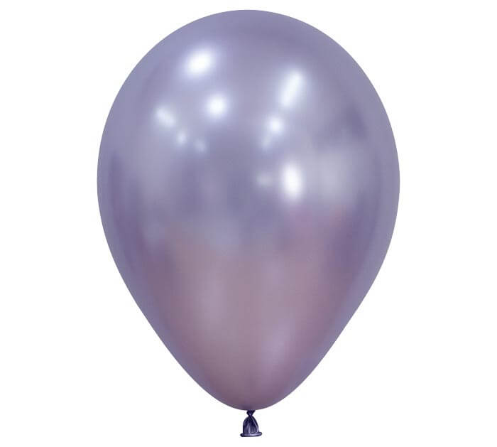 5" silk light amethyst balloon