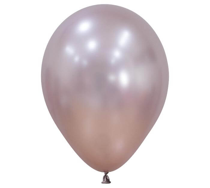 5" silk pink blossom balloon