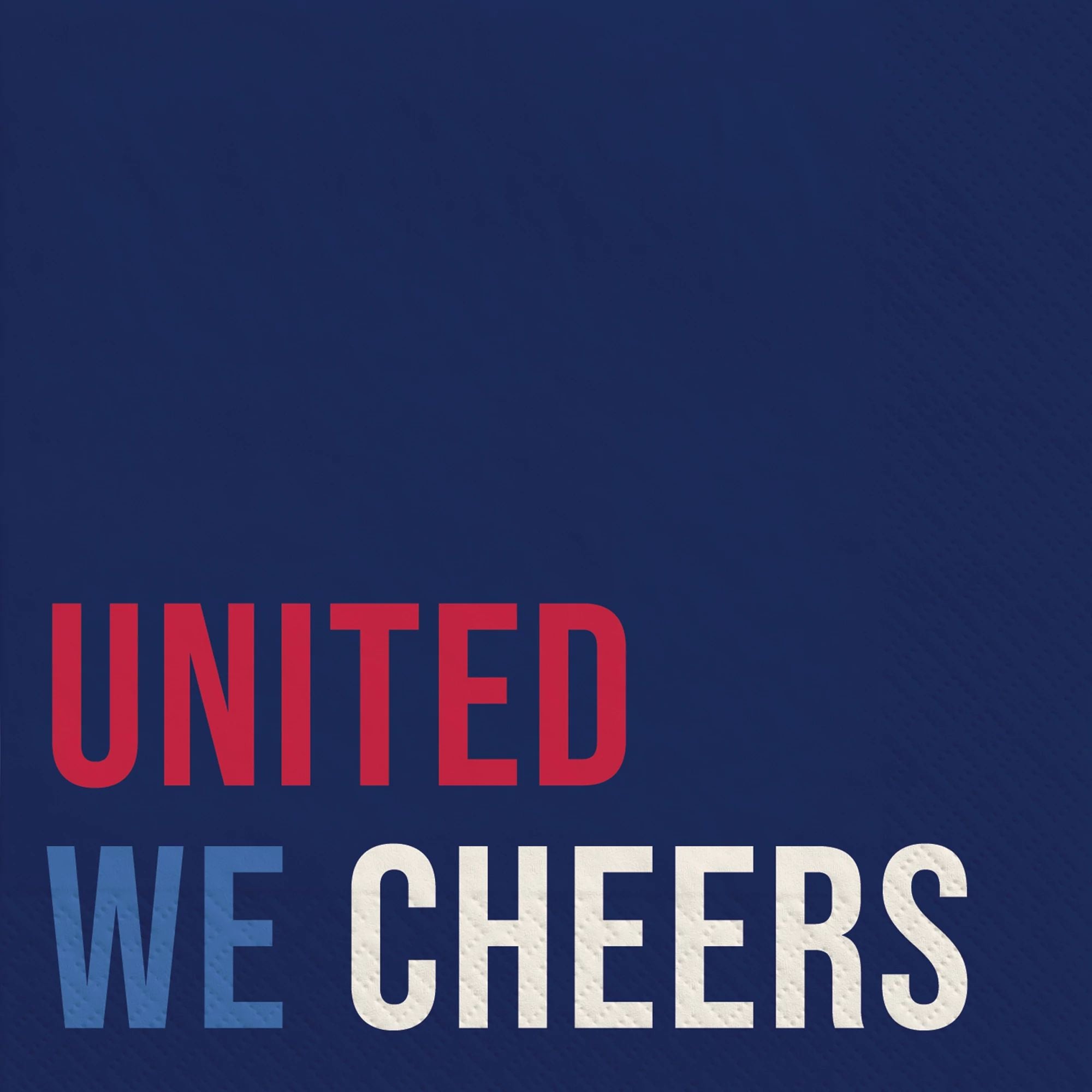 United We Cheers Beverage Napkins