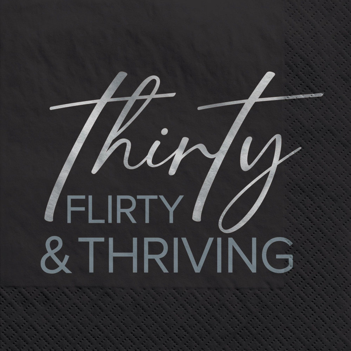 Hello Thirty Beverage Napkins