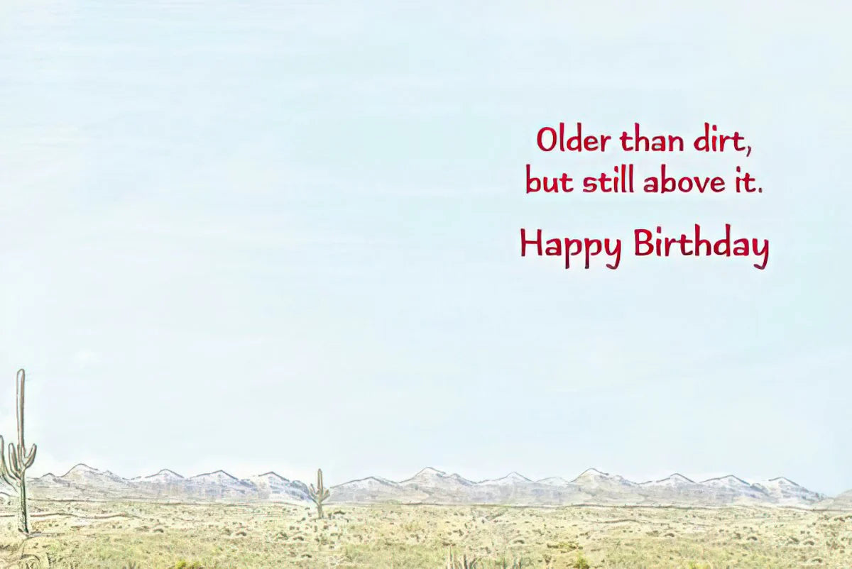 Birthday Card - Well It Appears That You've Come To A Major Crossroads