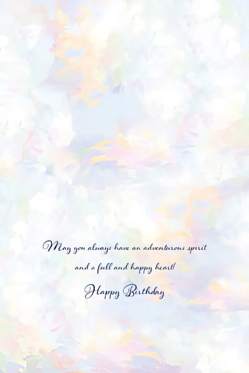 Birthday Card - Colorful Impressionism Horse