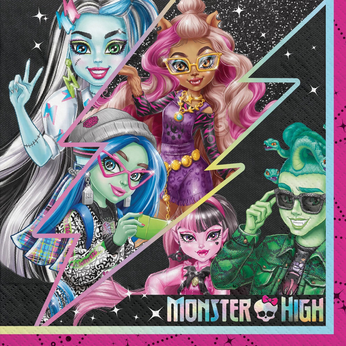 Monster High Beverage Napkins