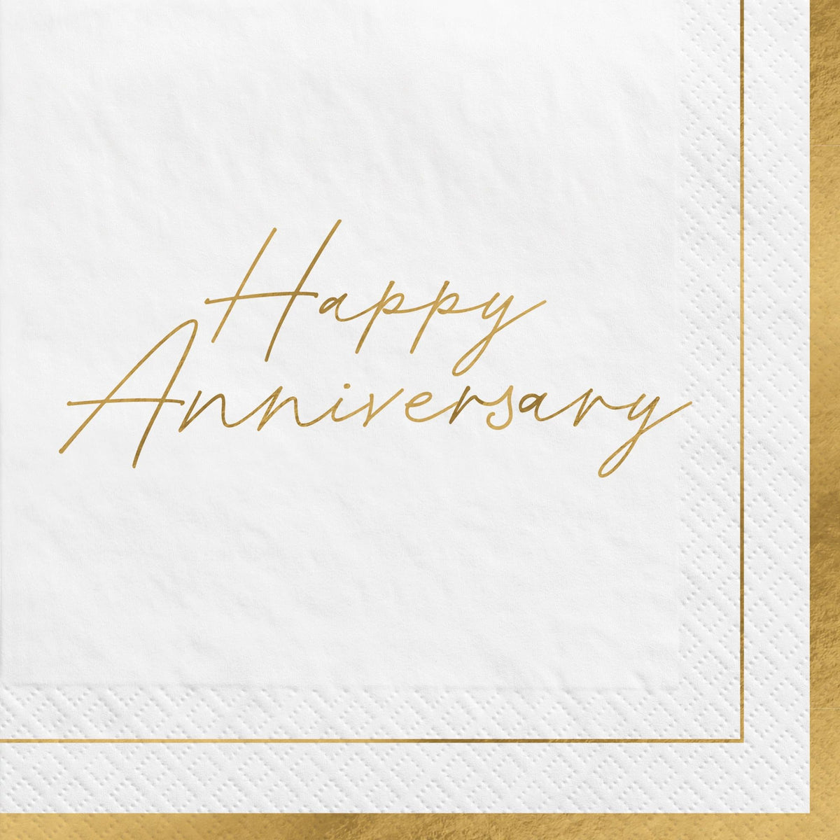 Happy Anniversary Lunch Napkins