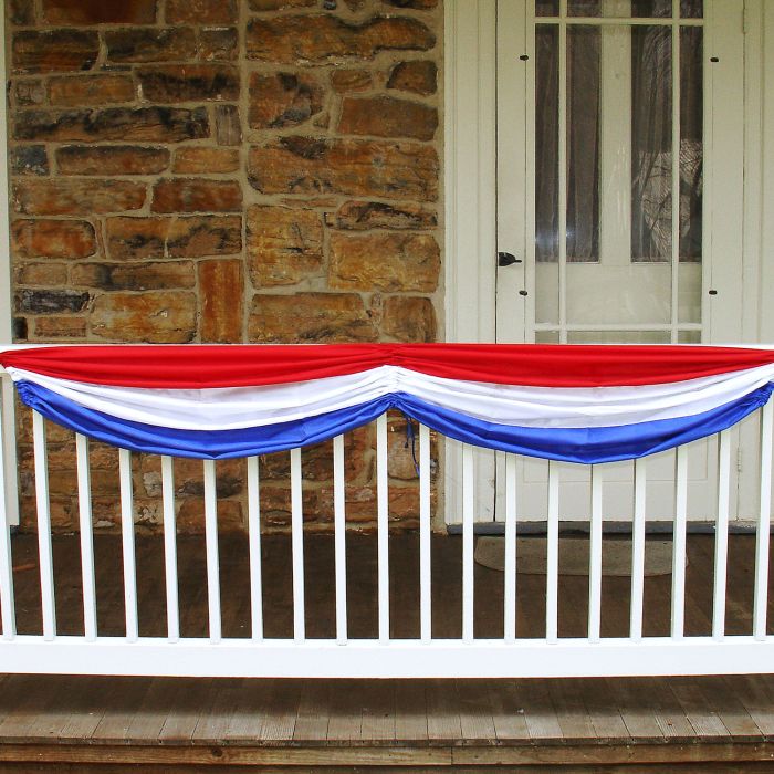 Patriotic Fabric Bunting