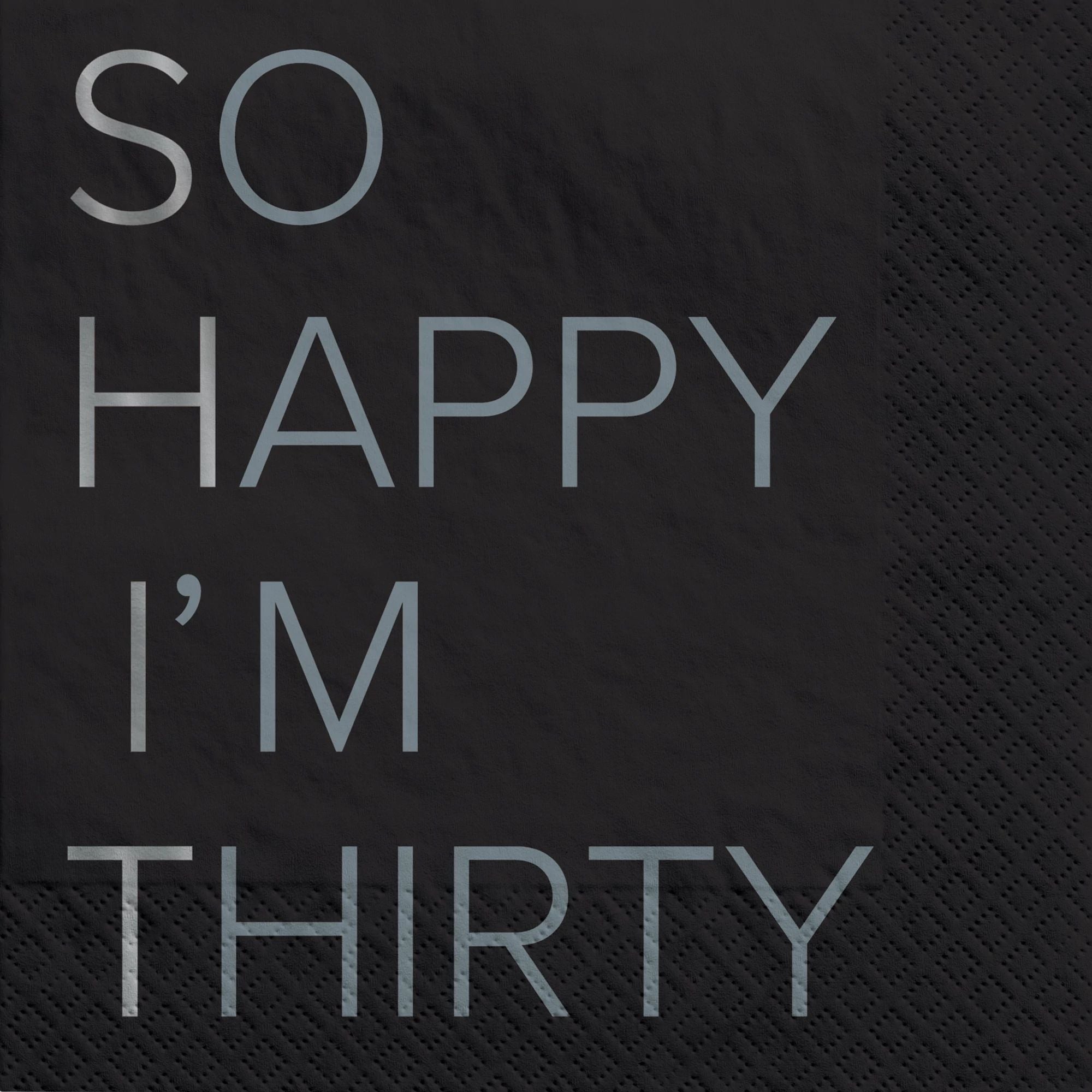 Hello Thirty Luncheon Napkins