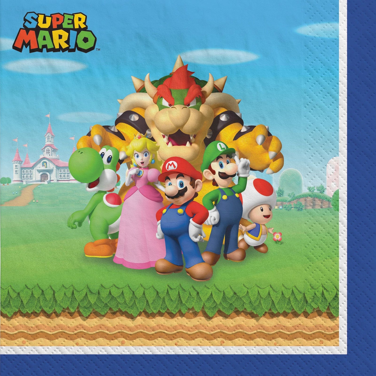 Super Mario Brothers Lunch Napkins