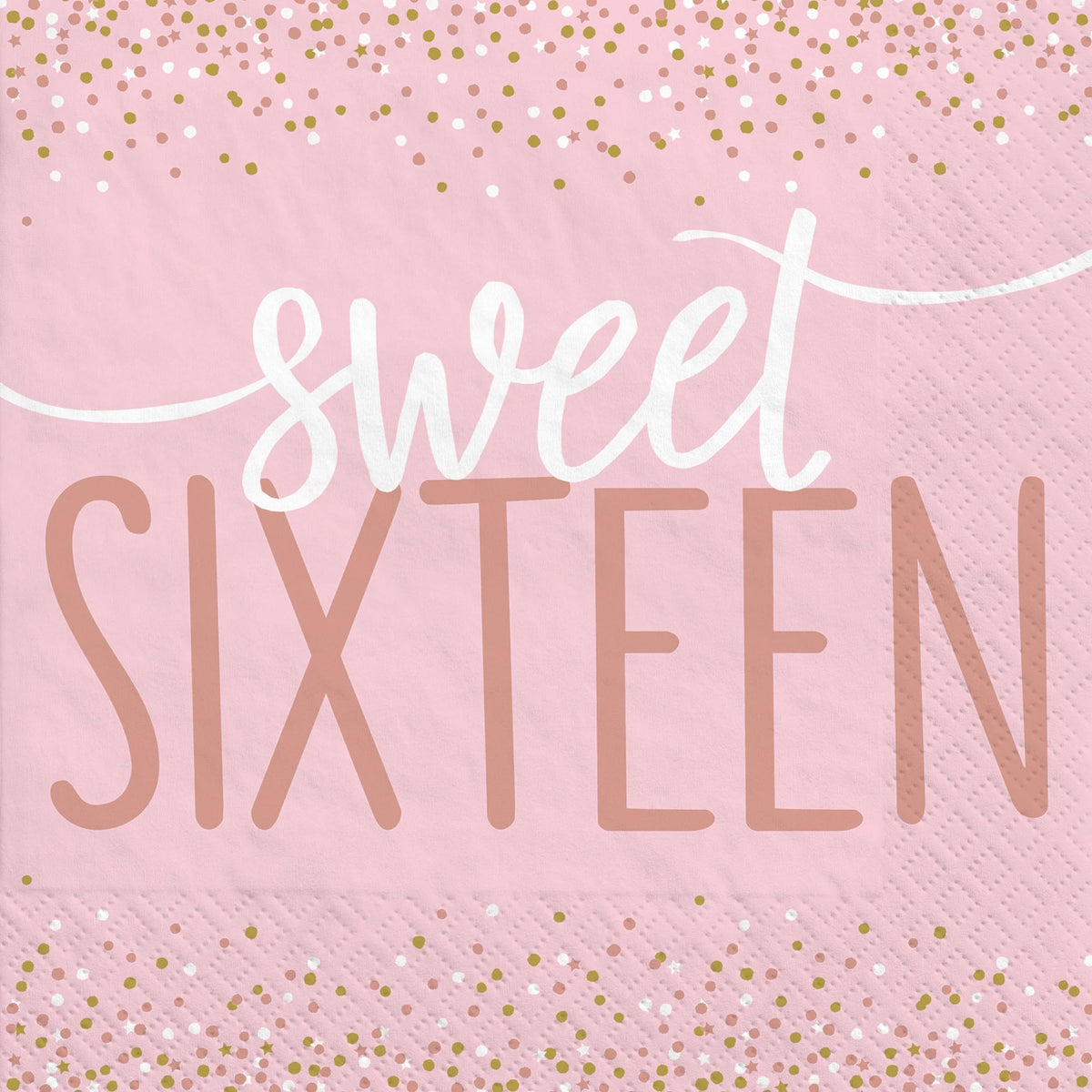 Sixteen Blush Luncheon Napkins