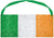 Small Glitter-Filled Irish Flag Sign
