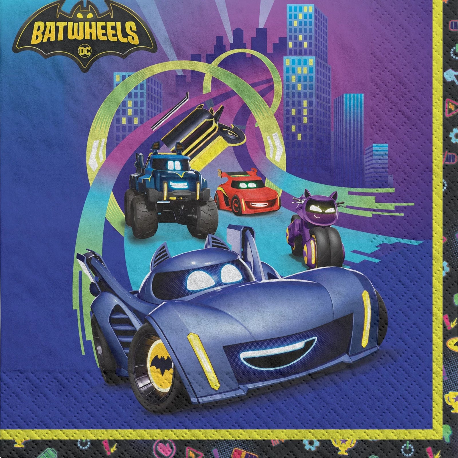 Batwheels Lunch Napkins