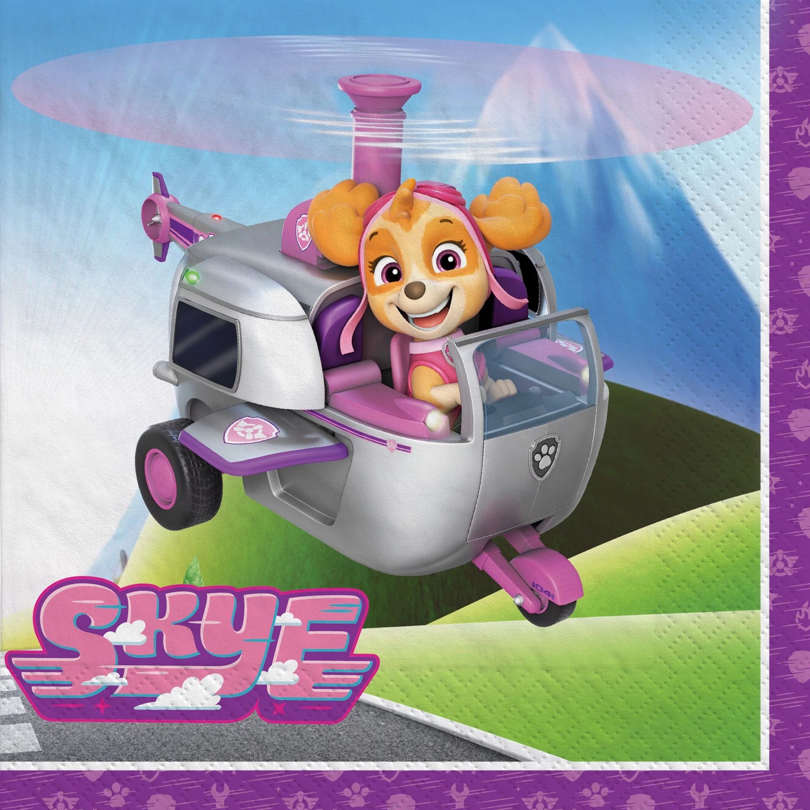 Paw Patrol- Skye Lunch Napkins