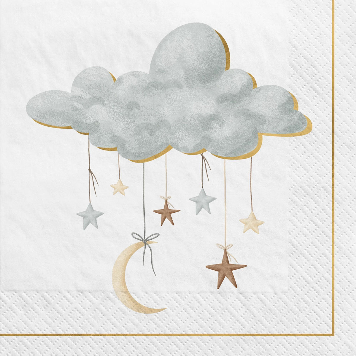 Over The Moon Luncheon Napkins