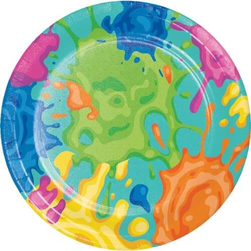 Splatter Dessert Plates