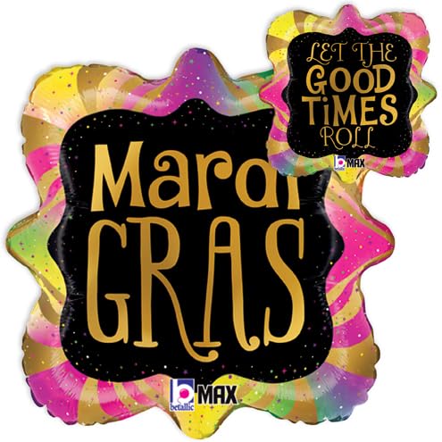 Mardi Gras Good Times Foil Balloon