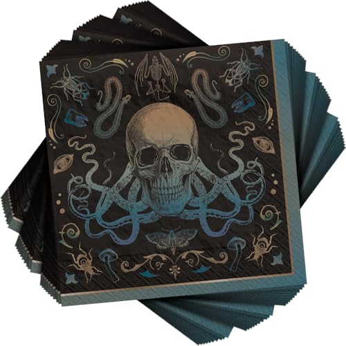 Dark Academia Luncheon Napkins - 40 Ct.