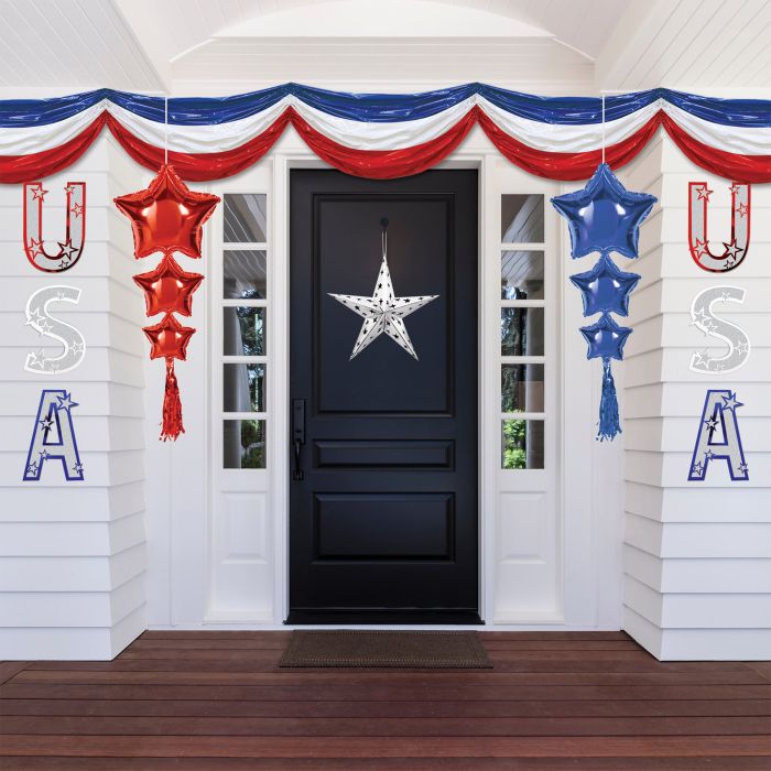 Patriotic Plastic Bunting