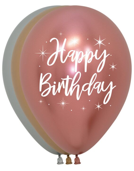 50 Pack: 11" Reflex Latex Balloon