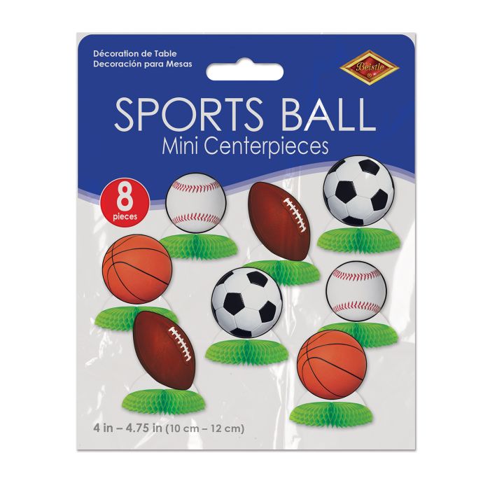 Sports Ball Mini Centerpieces