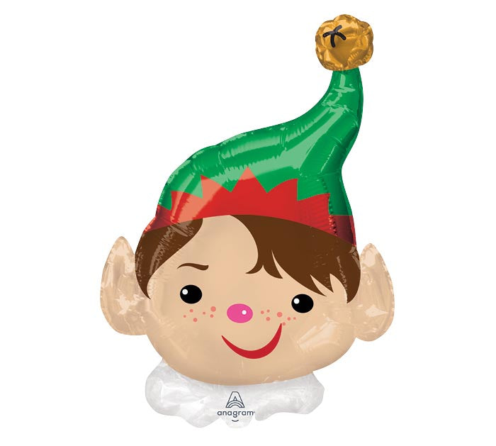 14"INFLATED ADORABLE ELF MINI SHAPE