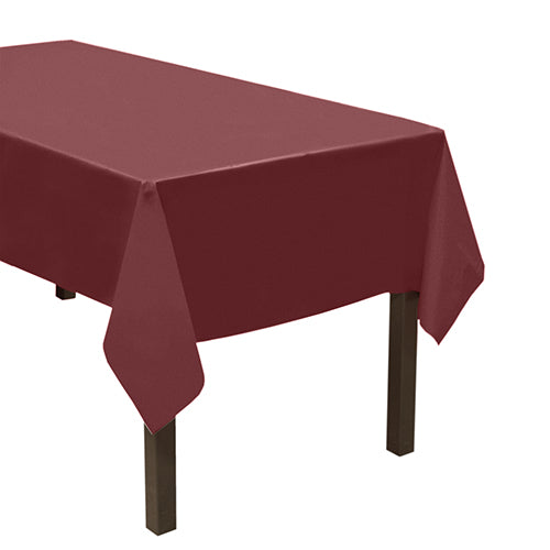 54″ x 108″ RECTANGULAR TABLE COVERS – BURGUNDY