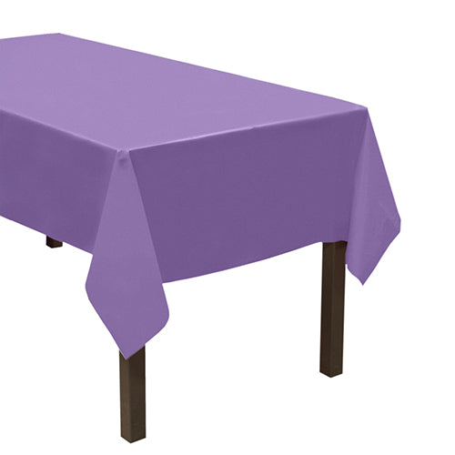 54″ x 108″ RECTANGULAR TABLE COVERS – ROYAL PURPLE