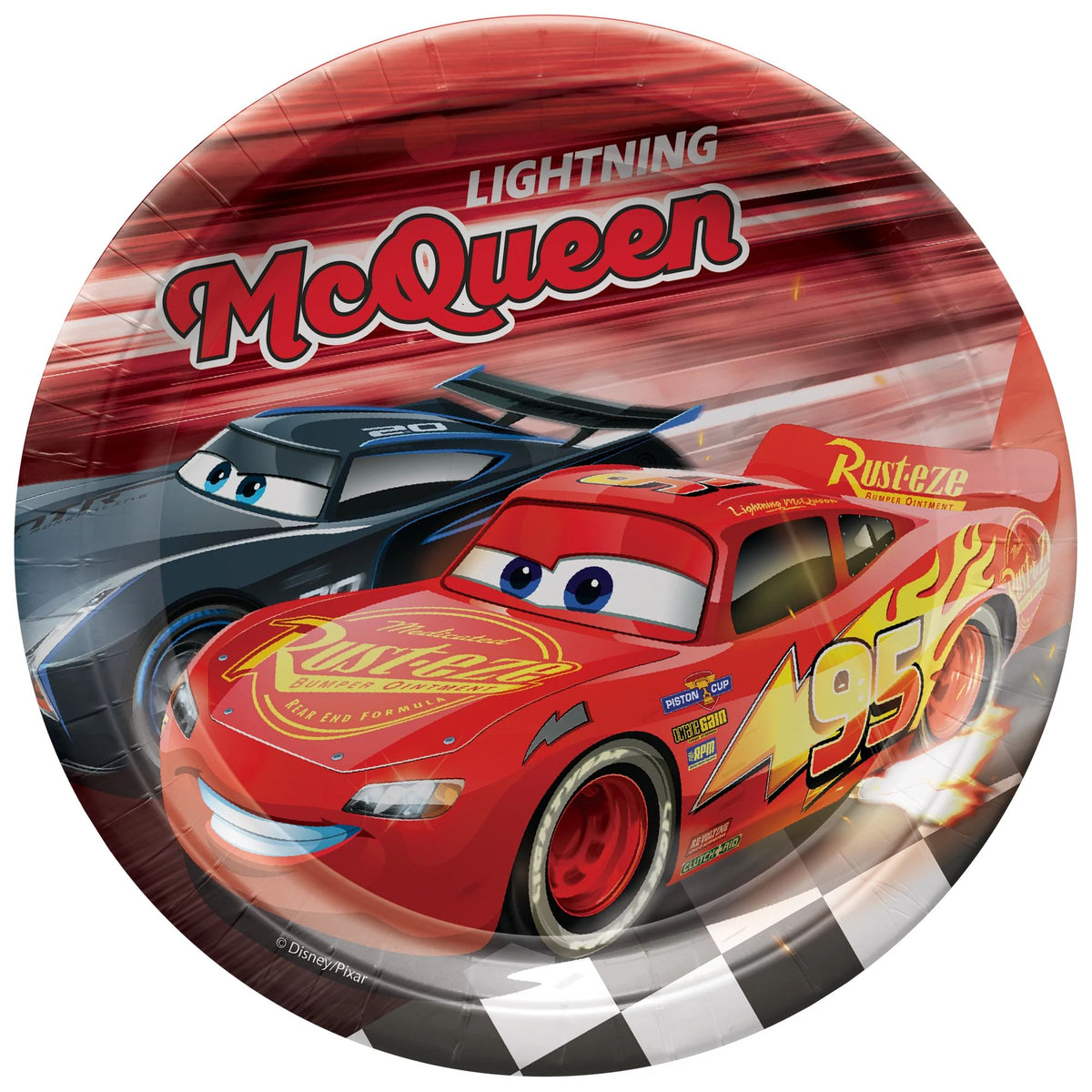 ©Disney/Pixar Cars 3 7" Round Plates