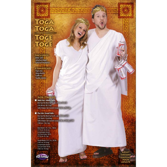 Toga! Toga! - Adult Costume