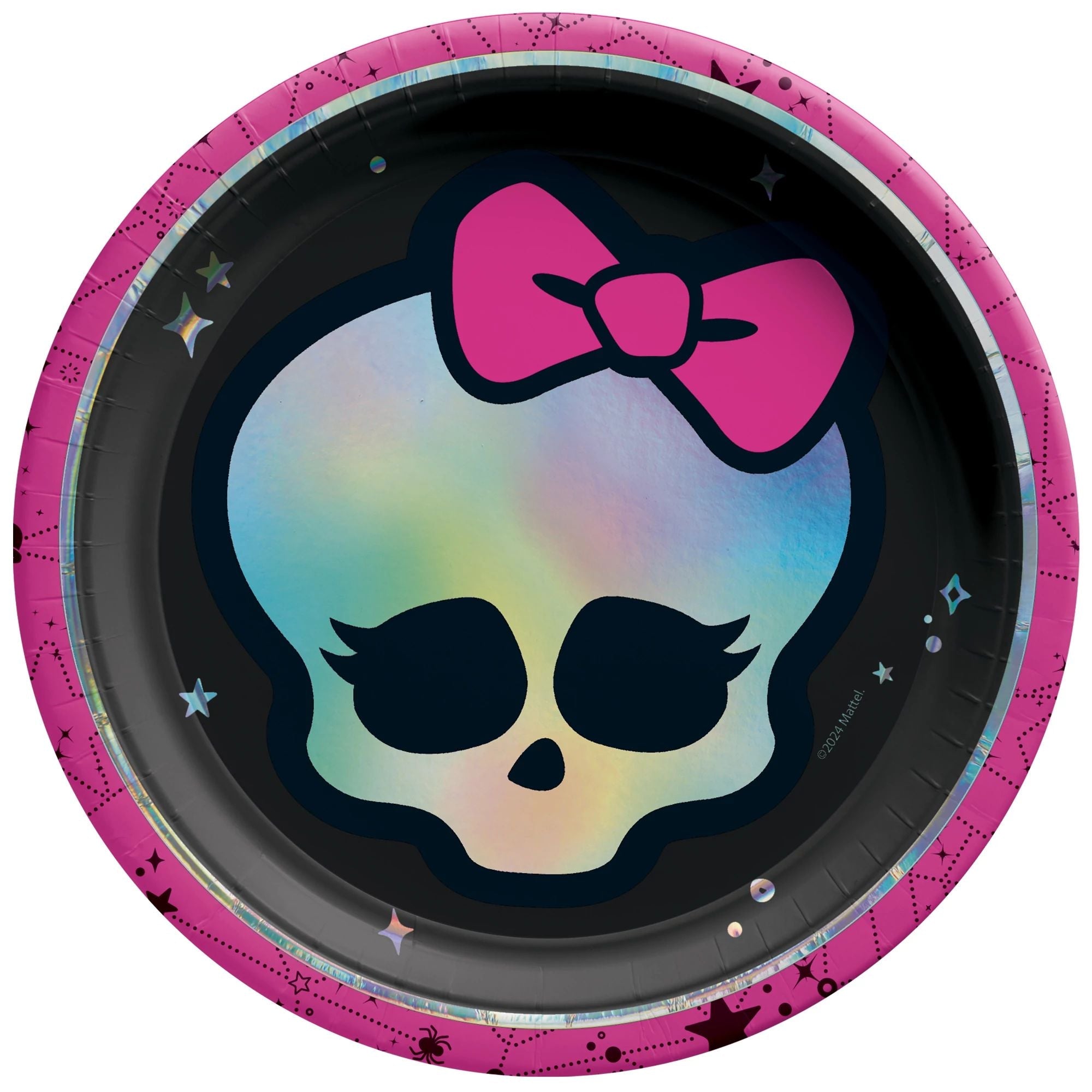 Monster High 7" Iridescent Plates