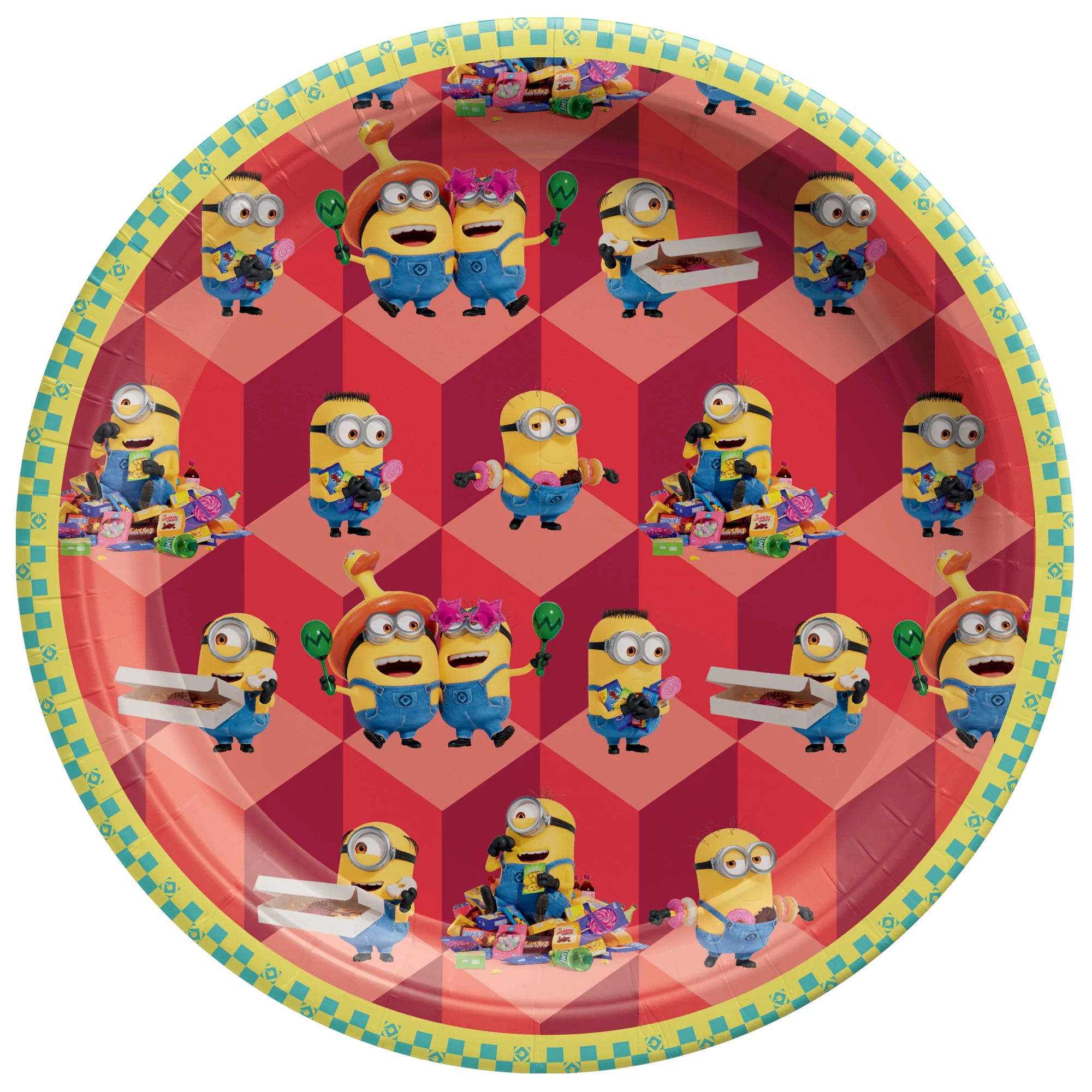 Despicable Me 7" Round Plates