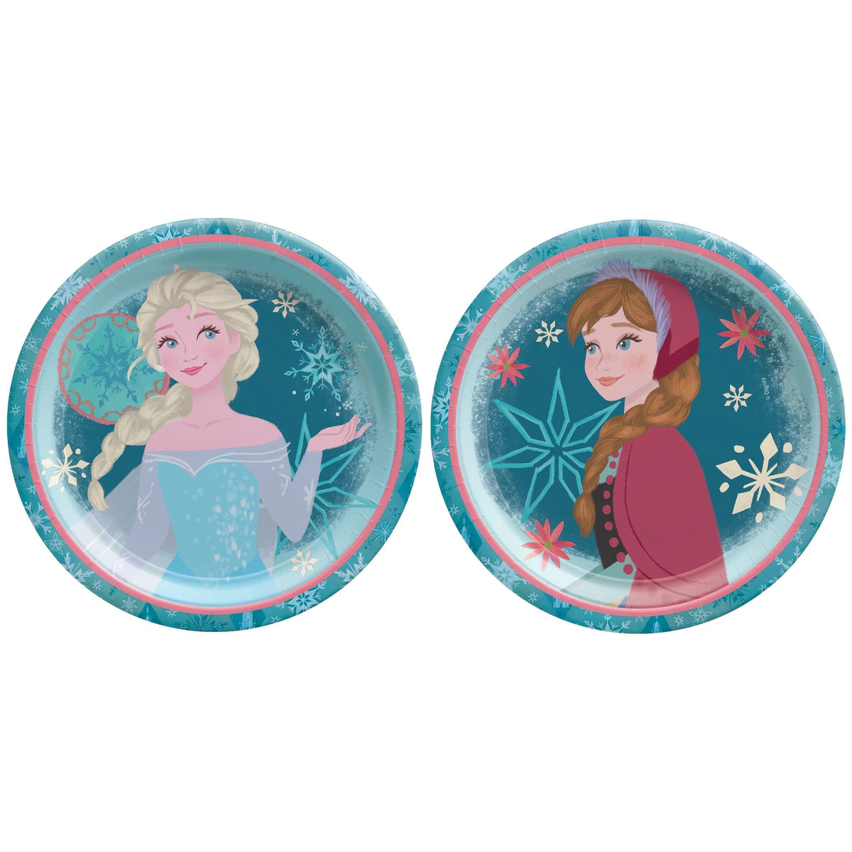 ©Disney Frozen Assorted 6 3/4" Round Plates
