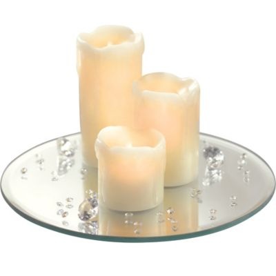 Round Mirror Centerpiece