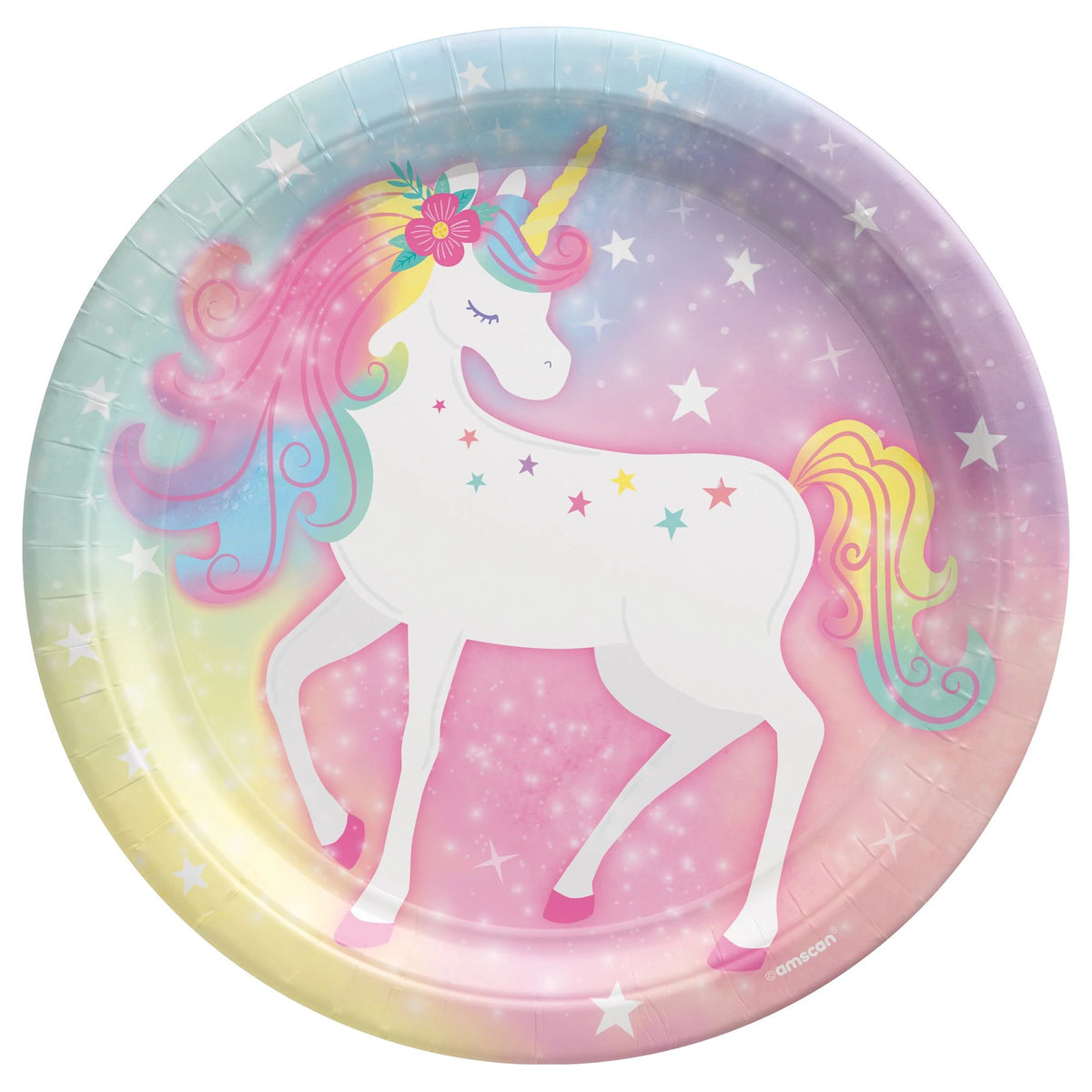 Enchanted Unicorn Lunch Plates