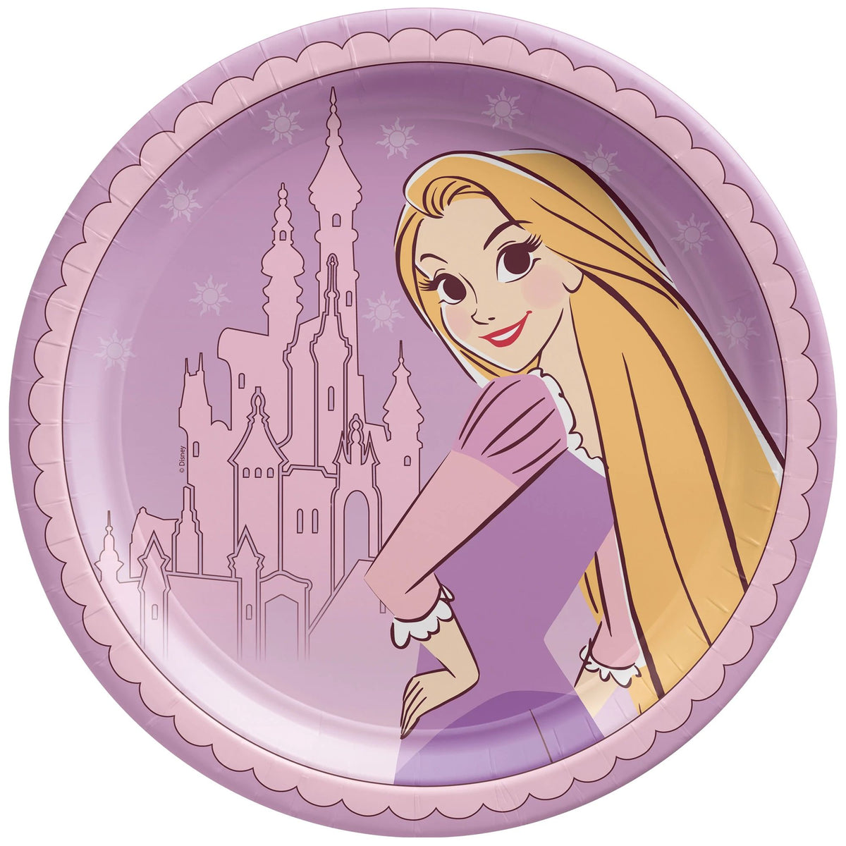 Rapunzel 9" Plates